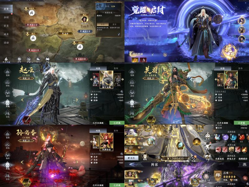 极无双2新版觉醒国战（内购+后台）-星游GM游戏